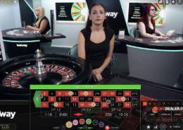 betway live roulette video