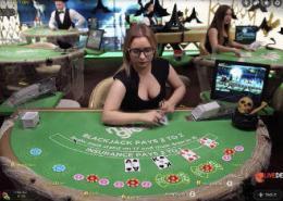 mr green blackjack video