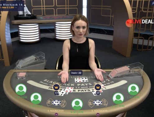 Ezugi Clubhouse Blackjack14