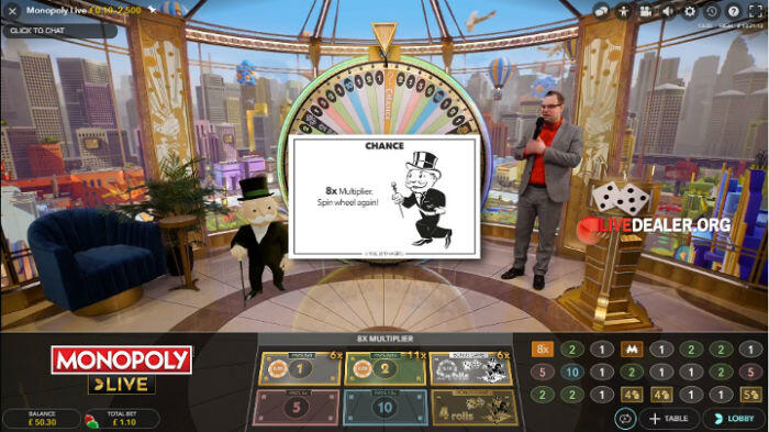 Live Monopoly Wheel Live Monopoly Wheel
