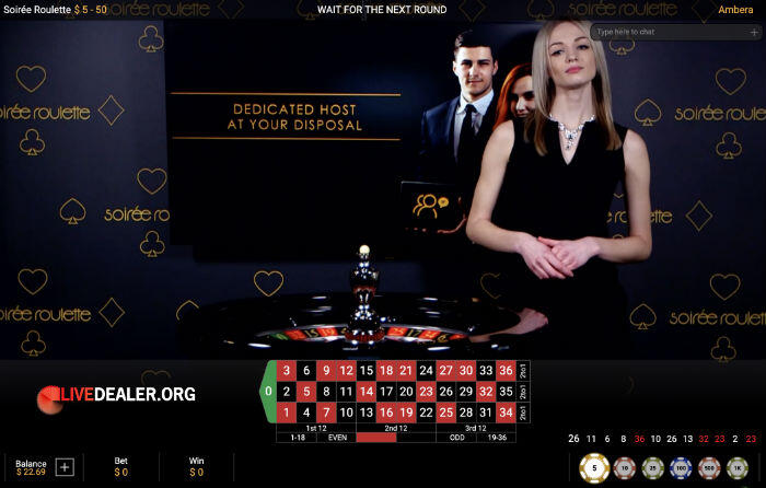 soiree roulette dedicated host