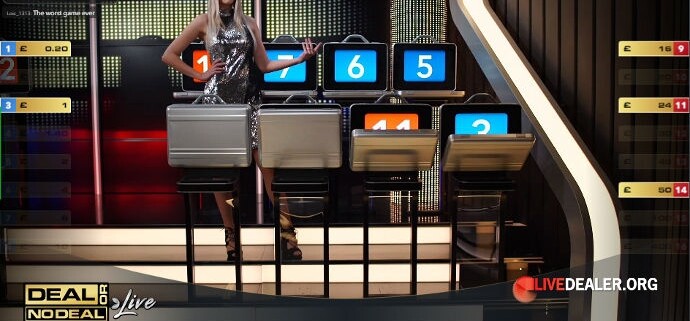 Deal or no Deal briefcases