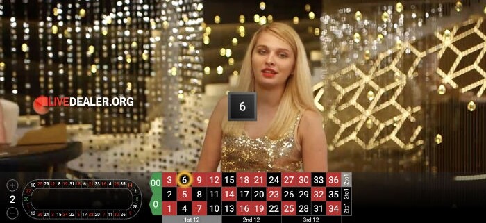 Playtech American Roulette result