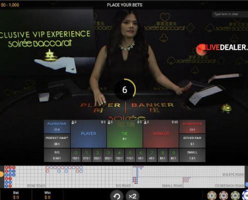 Soiree Baccarat vip experience