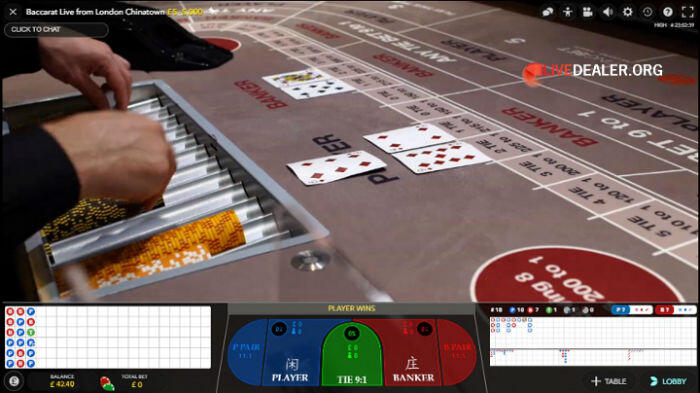 Genting London Chinatown Baccarat
