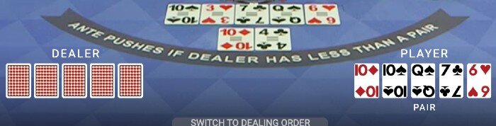 hand presentation option