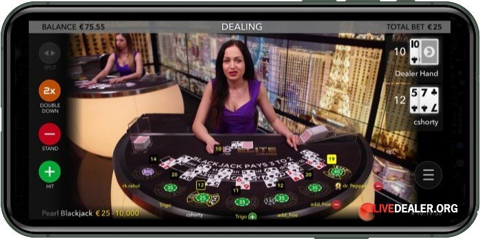 iphone live blackjack hitstand