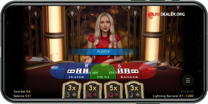 iphone lightning baccarat