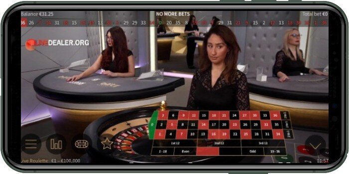 iphone roulette netent