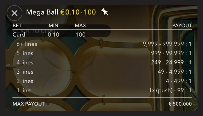 megaball payouts