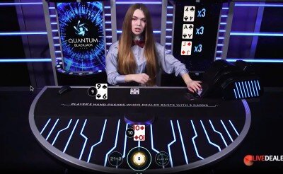 playtech quantum blackjack video