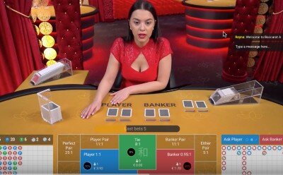 Live baccarat demo