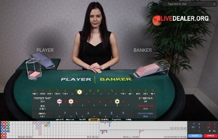 Live baccarat at Mansion Casino