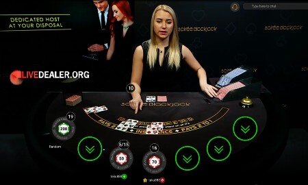 Mansion live blackjack