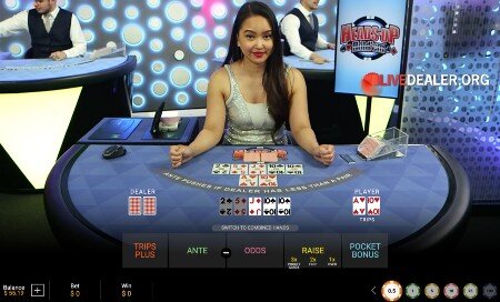 live poker at Mansion