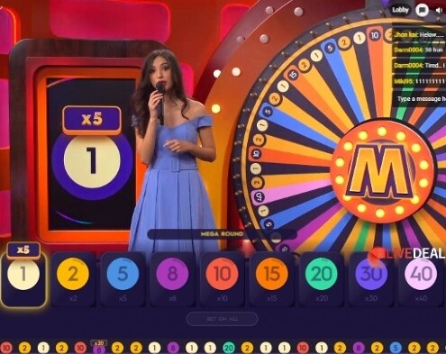 mega wheel multiplier