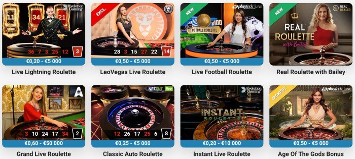 playtech roulette @leovegas
