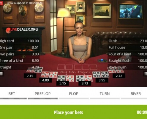 Bet on Poker preflop