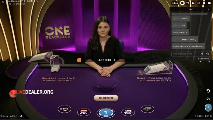 ONEBlackjack-lastbets