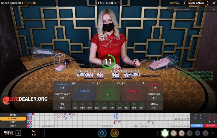 playtech speed baccarat