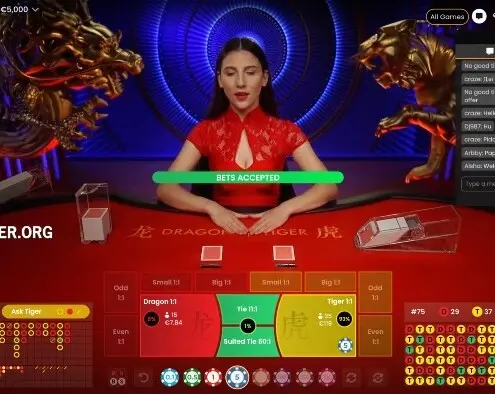 pragmatic dragon tiger bets accepted