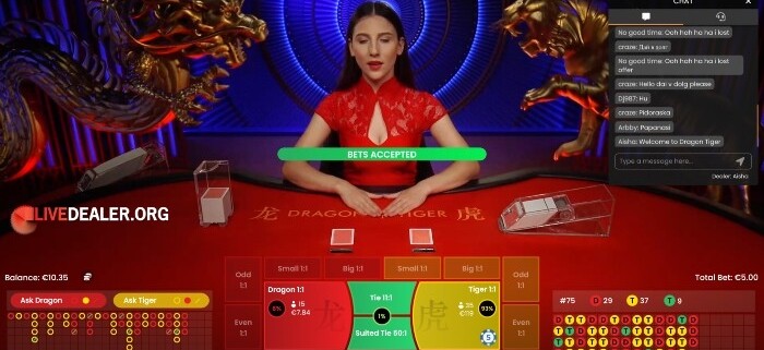 pragmatic dragon tiger bets accepted