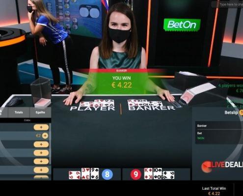 Bet On Baccarat Banker Win