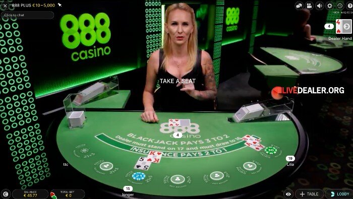888 Blackjack unmasked