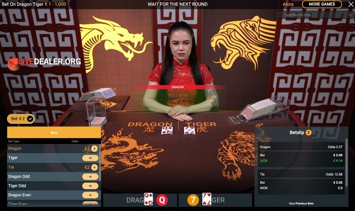 Beton Dragon Tiger betslip