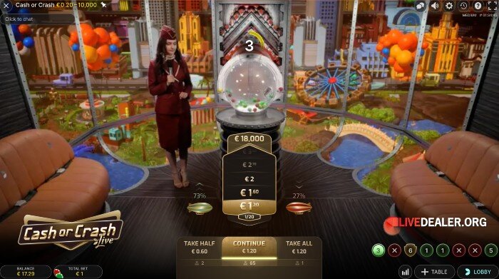 Cash or Crash continue