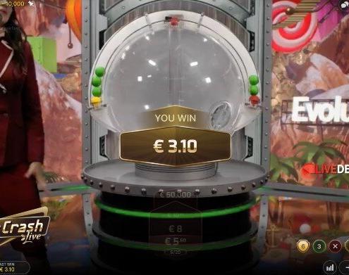 Cash or Crash win