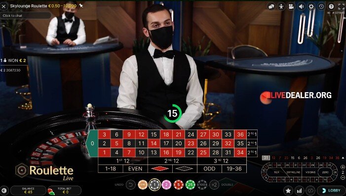 SkyLounge Roulette