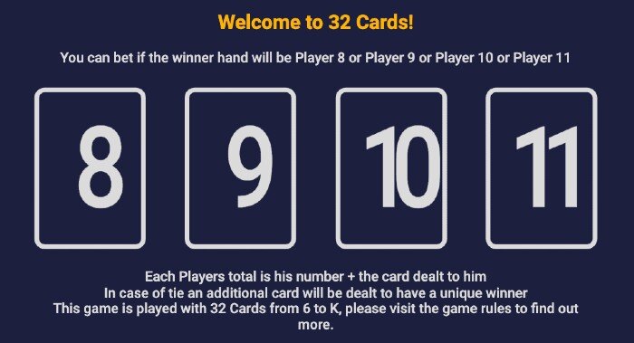32 Cards summary