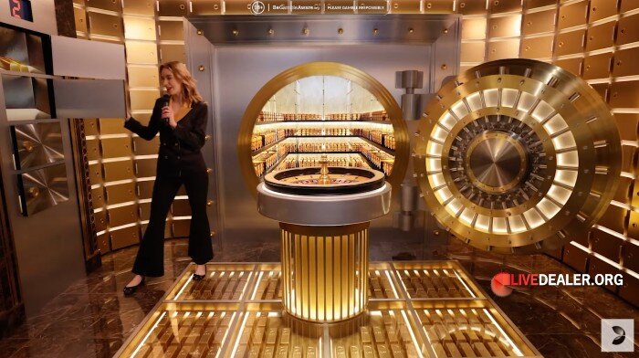 Evo Gold Bar Roulette