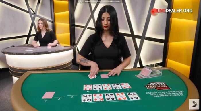 Ezugi Russian Poker