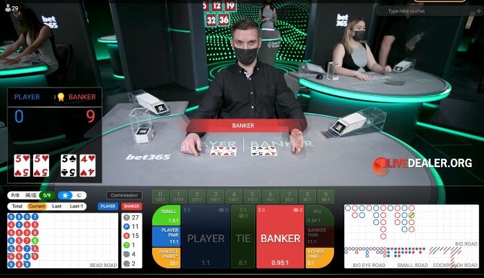 bet365 baccarat