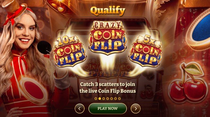 Crazy Coin Flip 3scatters