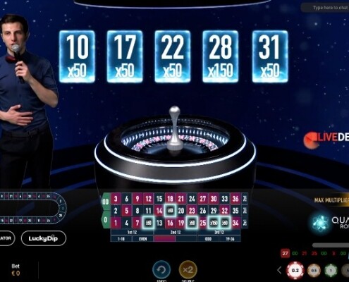 x1000 Quantum Roulette multipliers