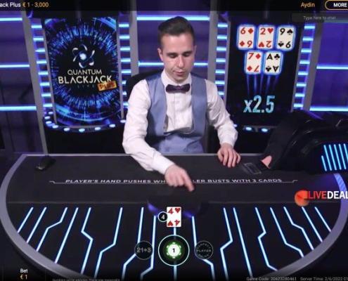 Quantum Blackjack Plus Multipliers