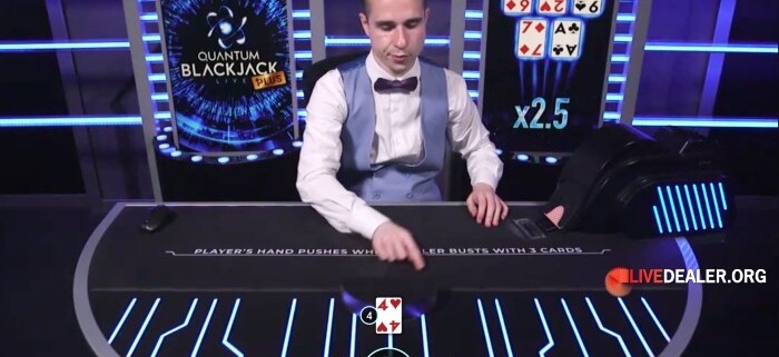 Quantum Blackjack Plus Multipliers