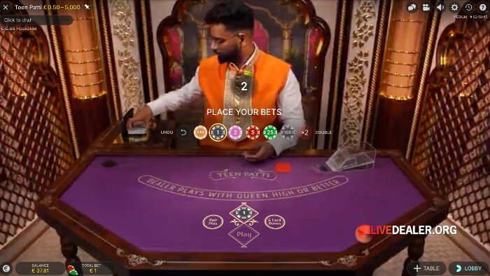 Teen Patti placebets