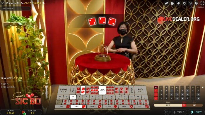 Emperor Live Sicbo