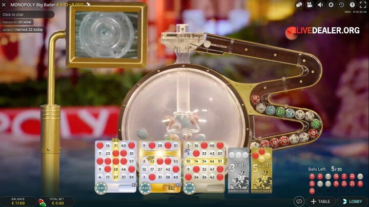 Monopoly Big Baller ball drop