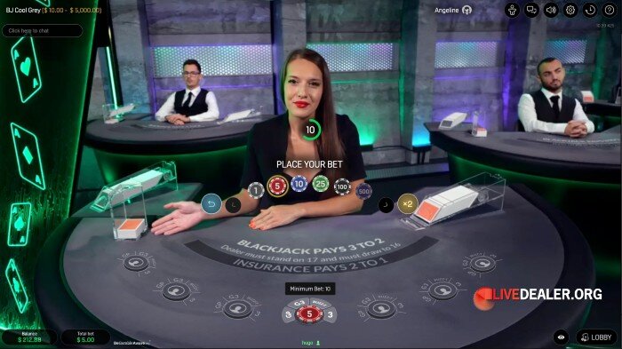 Stakelogic Blackjack placebets