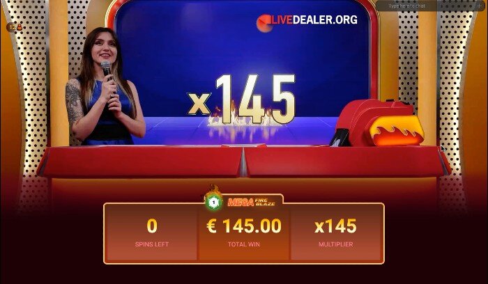 Mega Fire Blaze Blackjack mega payout