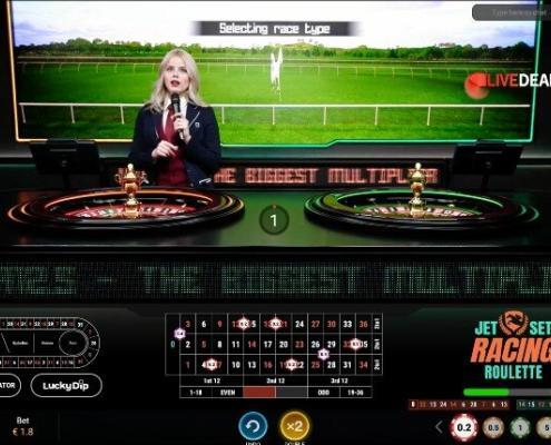 Jet Set Racing Roulette placebets