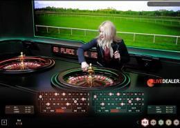 Jet Set Racing Roulette spins