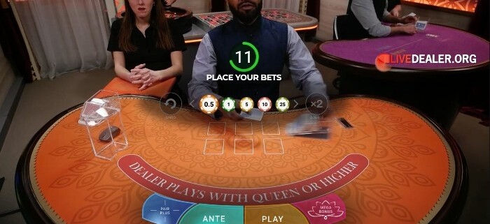 Playtech Teen Patti placebets