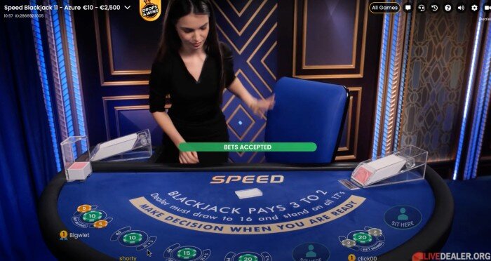 Speed blackjack bye ruthy