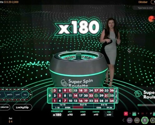 Super Spin Roulette multiplier